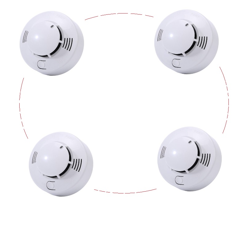 (image for) 10 connection Smoke Alarm 10 years battery life time
